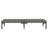 Salon de jardin 5 pcs avec coussins Résine tressée Gris foncé 568081568081