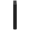 Pieds de table basse en U, 2 pièces, noir, 50 x (42-43) cm, acier 568100568100