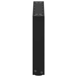 Pieds de table basse en U, 2 pièces, noir, 50 x (30-31) cm, acier 568110568110