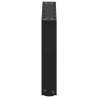 Pieds de table basse en U, 2 pièces, noir, 50 x (30-31) cm, acier 568110568110