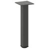 Pieds de table basse 4 pièces Anthracite 42-44 cm Acier 568113568113