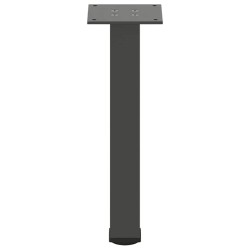Pieds de table basse 4 pièces Anthracite 42-44 cm Acier 568113568113