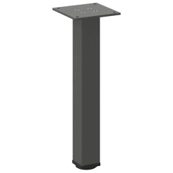 Pieds de table basse 4 pièces Anthracite 30-32 cm Acier 568116568116