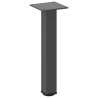 Pieds de table basse 4 pièces Anthracite 30-32 cm Acier 568116568116
