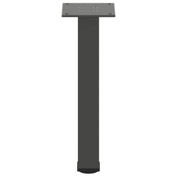 Pieds de table basse 4 pièces Anthracite 30-32 cm Acier 568116568116