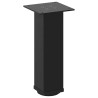 Pieds de table basse 4 pièces Noir 30-32 cm Acier 568121568121