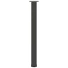 Pieds de table de bar 4 pièces Anthracite 90-92 cm Acier 568127568127