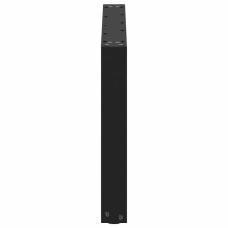 Pieds de table basse en U, 2 pièces, noir, 60 x (42-43) cm, acier 568130568130