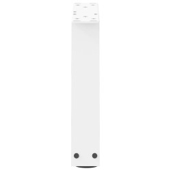 Pieds de table basse en forme de V, 2 pièces, blanc, 30 x (30-31,3) cm, acier 568157568157
