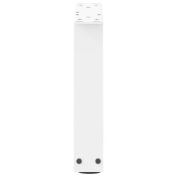 Pieds de table basse en forme de V, 2 pièces, blanc, 40 x (30-31,3) cm, acier 568169568169