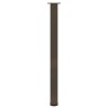 Pieds de table de bar 4 pièces Acier naturel 110-112 cm Acier 568171568171