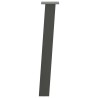 Pieds de table console 4 pièces Anthracite 72 cm Acier 568181568181