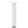 Pieds de table basse 4 pièces Blanc 30-32 cm Acier 568192568192