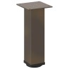 Pieds de table basse 4 pièces Acier naturel 42-44 cm Acier 568194568194