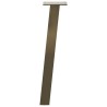 Pieds de table basse 4 pièces Acier naturel 30 cm Acier 568214568214