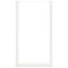 Pieds de table de bar en U, 2 pièces, blanc, 60 x (100-101) cm, acier 568222568222