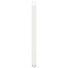 Pieds de table de bar en U, 2 pièces, blanc, 60 x (100-101) cm, acier 568222568222