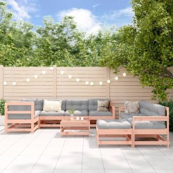 Salon de jardin 10 pcs bois massif douglas 568236568236