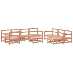 Salon de jardin 10 pcs bois massif douglas 568236568236