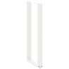 Pieds de table de bar en U, 2 pièces, blanc, 40 x (110-111) cm, acier 568241568241