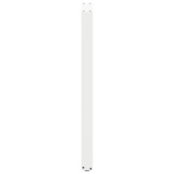 Pieds de table de bar en U, 2 pièces, blanc, 40 x (110-111) cm, acier 568241568241