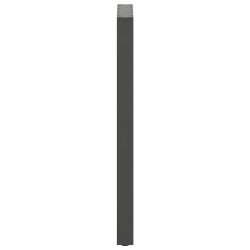 Pieds de table de bar en U 2 pièces Anthracite 40 x (110-111) cm Acier 568249568249