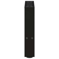 Pieds de table basse Noir 2 pièces 30 x (30-31) cm Acier 568250568250