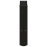 Pieds de table basse Noir 2 pièces 30 x (30-31) cm Acier 568250568250
