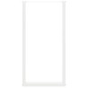 Pieds de table de bar en U, 2 pièces, blanc, 60 x (110-111) cm, acier 568254568254