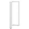 Pieds de table de bar en T, 2 pièces, blanc, 60 x 35 x (90-91) cm, acier 568279568279