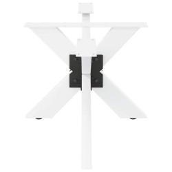 Pied de table basse en forme d'araignée, blanc, 98 x 58 x (42-43) cm, acier 568283568283