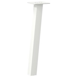 Pieds de table basse 4 pièces Blanc 30 cm Acier 568328568328