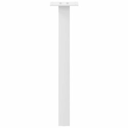 Pieds de table basse 4 pièces Blanc 30 cm Acier 568328568328