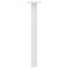 Pieds de table basse 4 pièces Blanc 30 cm Acier 568328568328