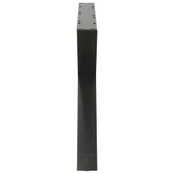 Pieds de table basse 2 pièces Anthracite 70 x (42-43,3) cm Acier 568336568336