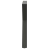 Pieds de table à manger 2 pièces Anthracite 70 x (72-73,3) cm Acier 568338568338