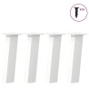 Pieds de table basse 4 pièces Blanc 30 cm Acier 568344568344