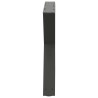 Pieds de table basse 2 pièces Anthracite 60 x (42-43,3) cm Acier 568350568350