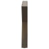 Pieds de table basse 2 pièces Acier naturel 60 x (42-43,3) cm Acier 568352568352