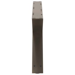 Pieds de table basse 2 pièces Acier naturel 70 x (30-31,3) cm Acier 568353568353