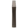 Pieds de table basse 2 pièces Acier naturel 70 x (30-31,3) cm Acier 568353568353