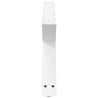 Pieds de table basse 2 pièces Blanc 70 x (30-31,3) cm Acier 568355568355