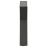 Pieds de table basse 2 pièces Anthracite 50 x (30-31,3) cm Acier 568356568356