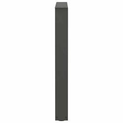 Pieds de table à manger en V 3 pièces Anthracite 70 x (72-73,3) cm Acier 568363568363