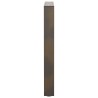 Pieds de table à manger en forme de V 3 pièces Acier naturel 70 x (72-73,3) cm 568364568364