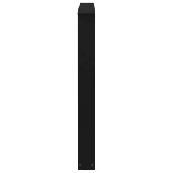 Pieds de table à manger en forme de V 2 pièces Noir 90 x (72-73,3) cm Acier 568367568367