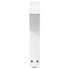 Pieds de table basse 2 pièces Blanc 50 x (30-31,3) cm Acier 568374568374