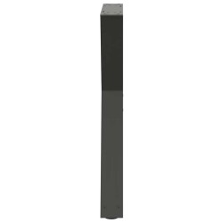 Pieds de table à manger 2 pièces Anthracite 60 x (72-73,3) cm Acier 568383568383