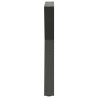 Pieds de table à manger 2 pièces Anthracite 60 x (72-73,3) cm Acier 568383568383