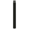 Pieds de table à manger en V 3 pièces Noir 70 x (72-73,3) cm Acier 568390568390